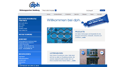 Desktop Screenshot of dph.de